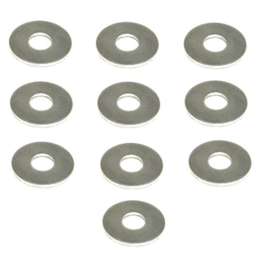 ZSPEC M5 Fender Flat Washers, SUS304 Stainless, 10-Pack - Howling Moto