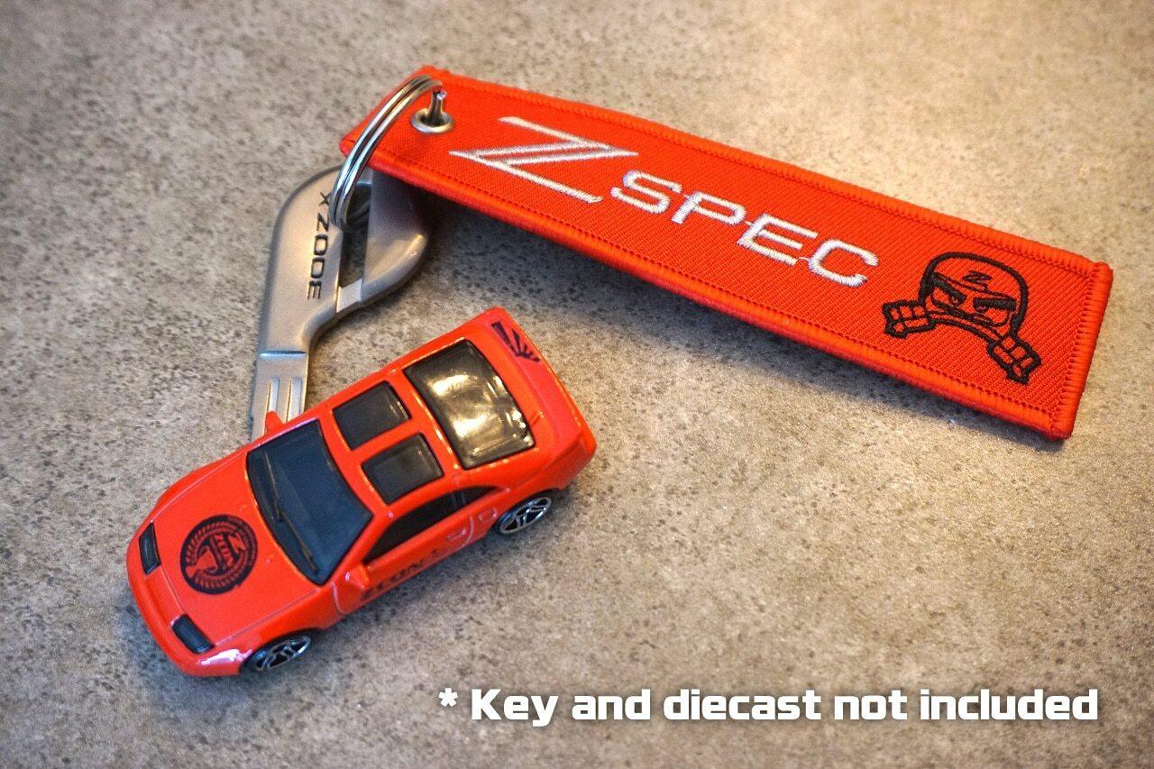 ZSPEC Design Jet Tag Keychains - Red or Black - Howling Moto