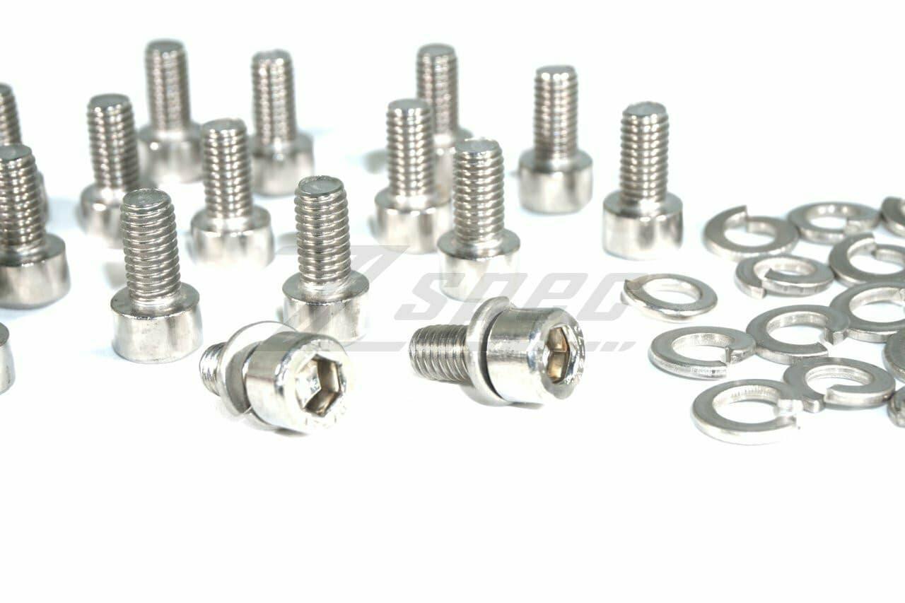 ZSPEC Stainless Oil Pan Hardware Fasteners for 1990-96 300zx Z32 Models - Howling Moto