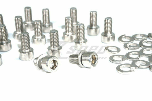 ZSPEC Stainless Oil Pan Hardware Fasteners for 1990-96 300zx Z32 Models - Howling Moto