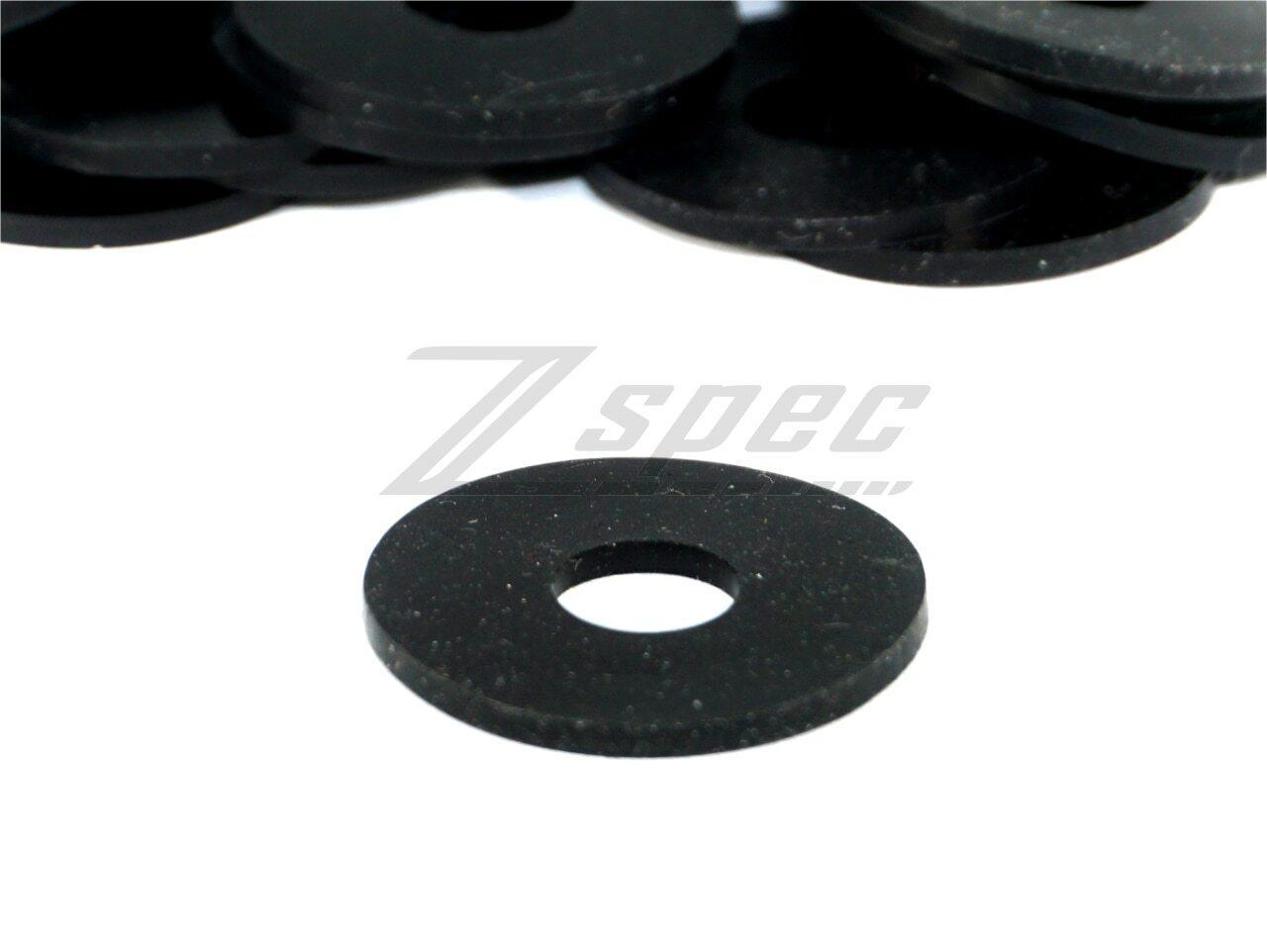 ZSPEC M6 Fender / Seat Washers, Silicone-Rubber, 10-Pack - Howling Moto
