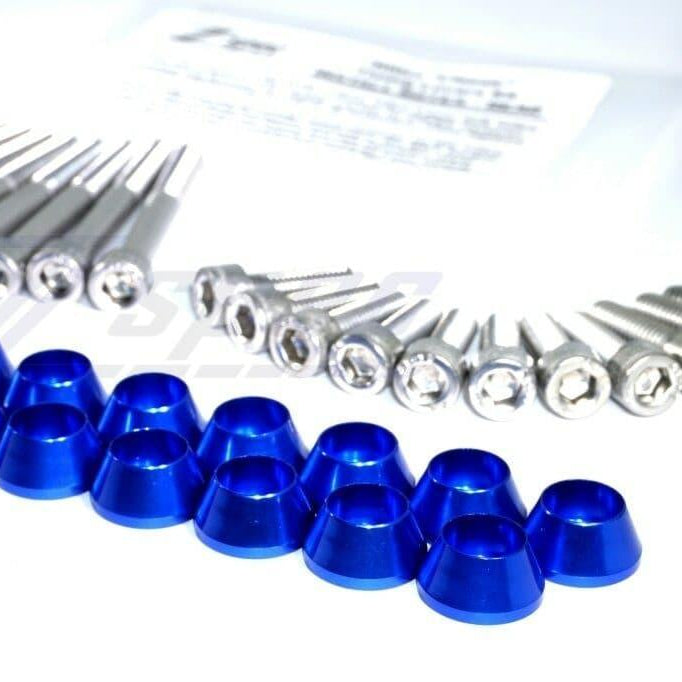 ZSPEC Timing Covers Dress Up Fastener for '90-96 Nissan 300zx Z32, Stainless & Billet - Howling Moto
