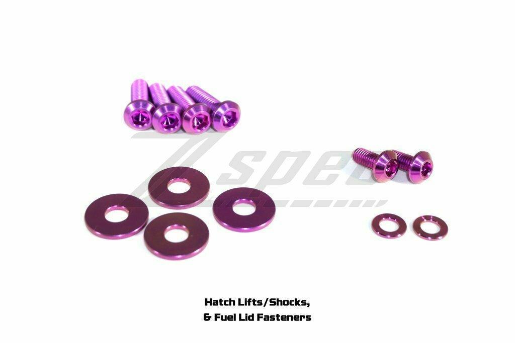 ZSPEC Stage-3 Dress Up Bolts®/Fastener Kit for '03-'08 Nissan 350z DE & HR, Titanium - Howling Moto