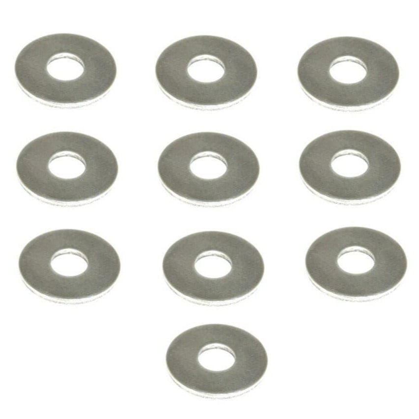 ZSPEC M8 Fender Flat Washers, SUS304 Stainless, 10-Pack - Howling Moto