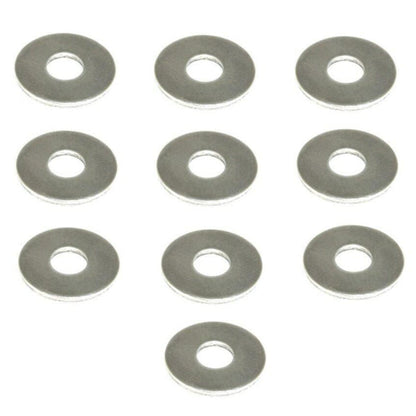 ZSPEC M8 Fender Flat Washers, SUS304 Stainless, 10-Pack - Howling Moto