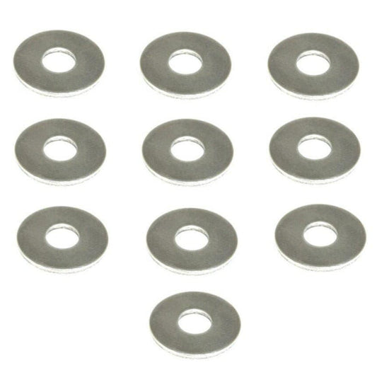 ZSPEC M8 Fender Flat Washers, SUS304 Stainless, 10-Pack - Howling Moto