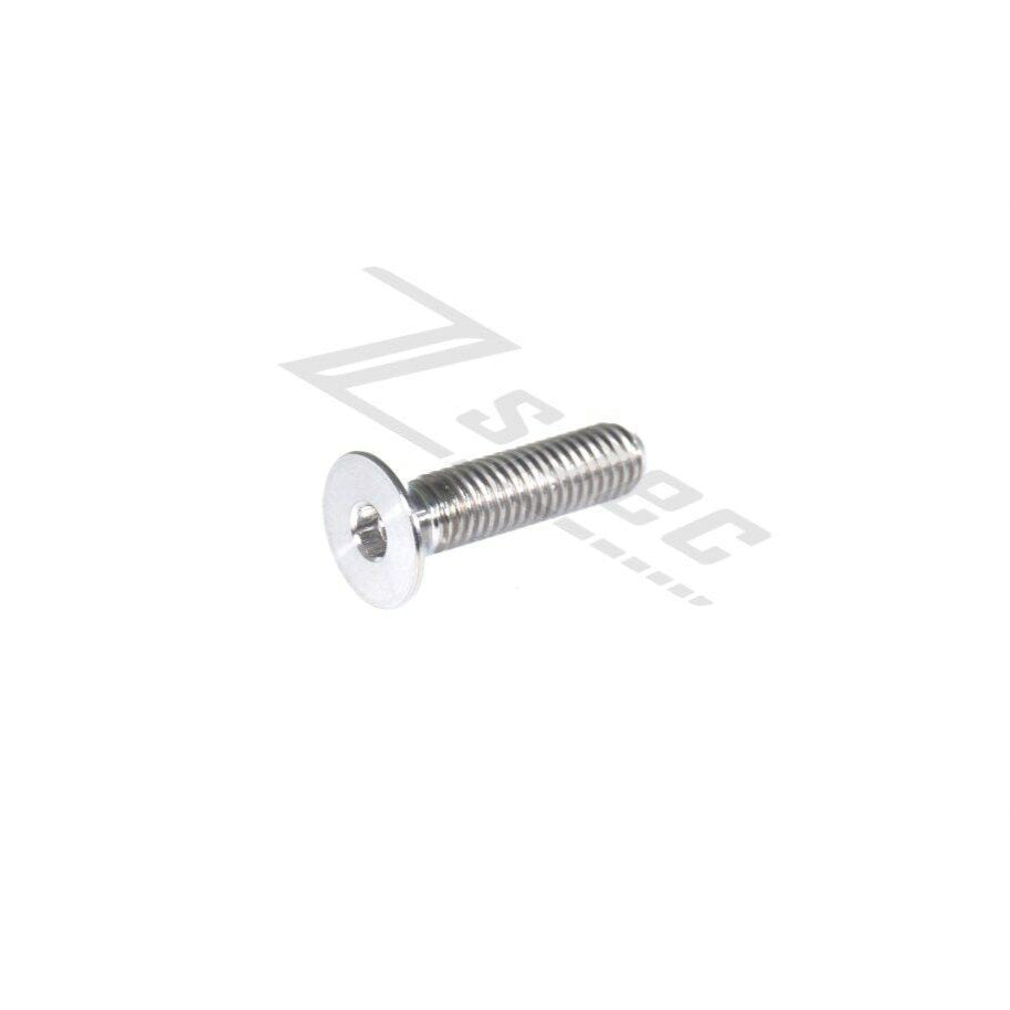 ZSPEC M6-1.0x30mm Flat-Head FHSC Fastener/Bolt, Titanium Grade-5, Per Each - Howling Moto