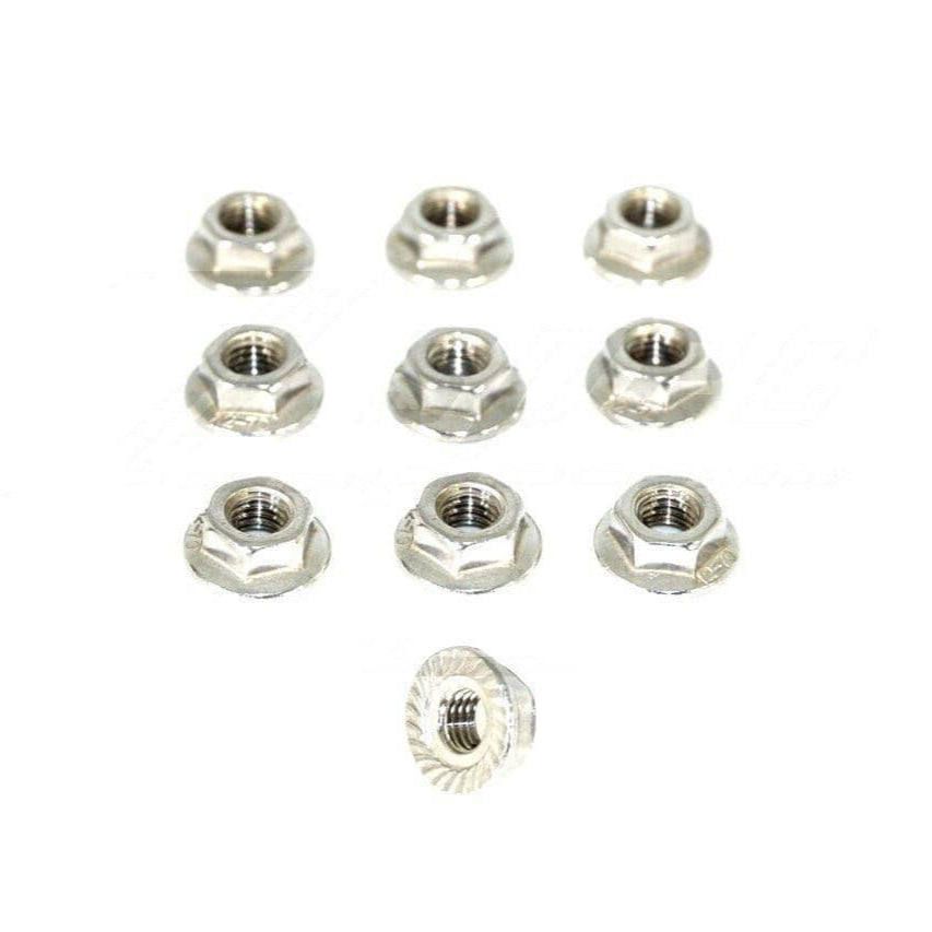 ZSPEC M4 Metric Flare Nuts, SUS304 Stainless Steel, 10-Pack - Howling Moto