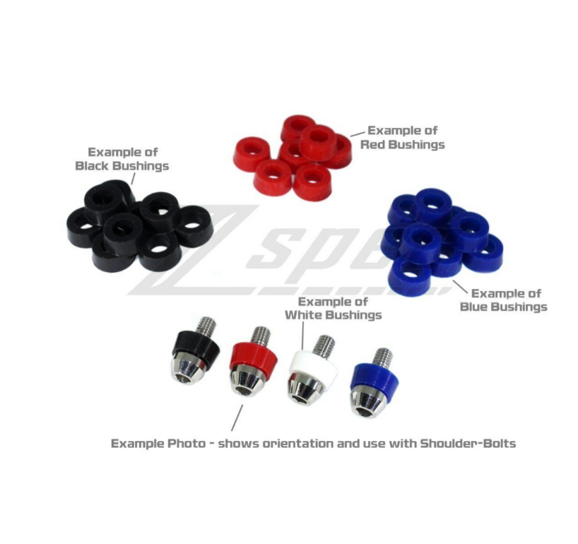 ZSPEC Timing Covers Bushing Kit for Nissan 300zx Z32 Shoulder-Bolts, 21 Bushings - Howling Moto