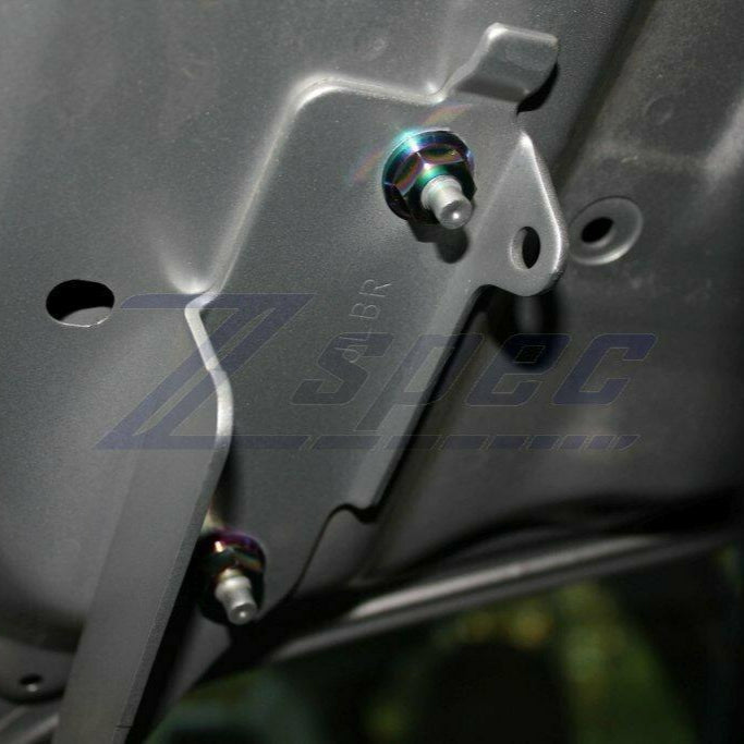 ZSPEC Stage-2 Dress Up Bolts®/Fastener Kit for '03-'08 Nissan 350z DE & HR, Titanium - Howling Moto