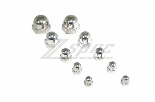 ZSPEC M4-0.7 Acorn Nuts, SUS304 Stainless Steel, 10-Pack - Howling Moto