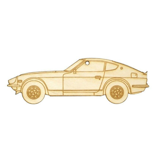 ZSPEC Laser-Engraved Birch Ornament, Style: S30 Datsun - Howling Moto