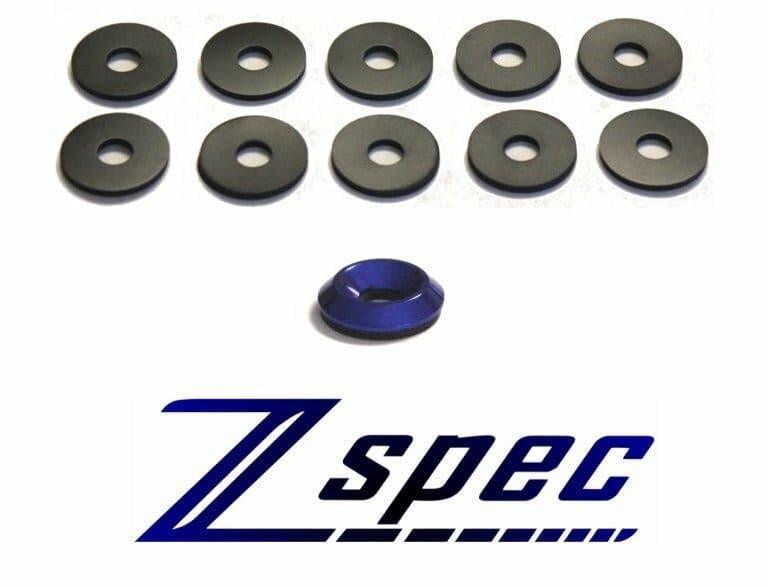 ZSPEC M8 Silicone-Rubber Fender Washers, 25-Pack - Howling Moto