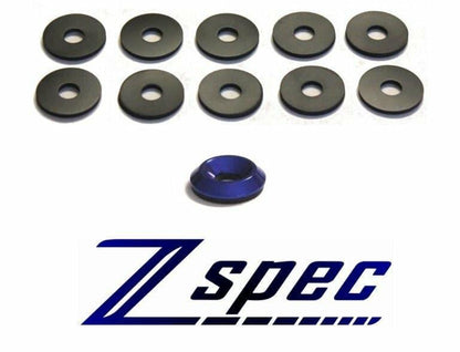 ZSPEC M8 Silicone-Rubber Fender Washers, 25-Pack - Howling Moto