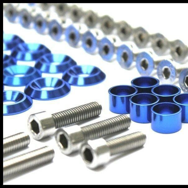 ZSPEC Stage-3 Dress Up Bolts® Fastener Kit for Dodge Stealth & Mitsubishi 3000GT, Stainless & Billet - Howling Moto