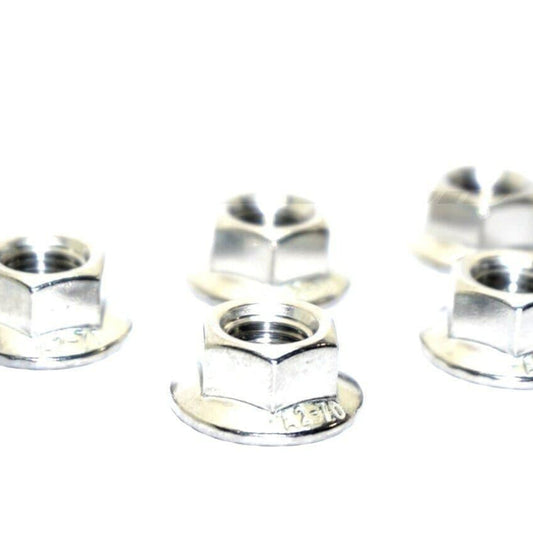 ZSPEC M6-1.0 Metric Flare Nuts, SUS304 Stainless, 10-Pack - Howling Moto