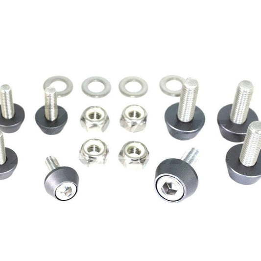 ZSPEC Radiator & Shroud Fastener Kit for Datsun S30 240z/260z/280z, Stainless & Billet - Howling Moto