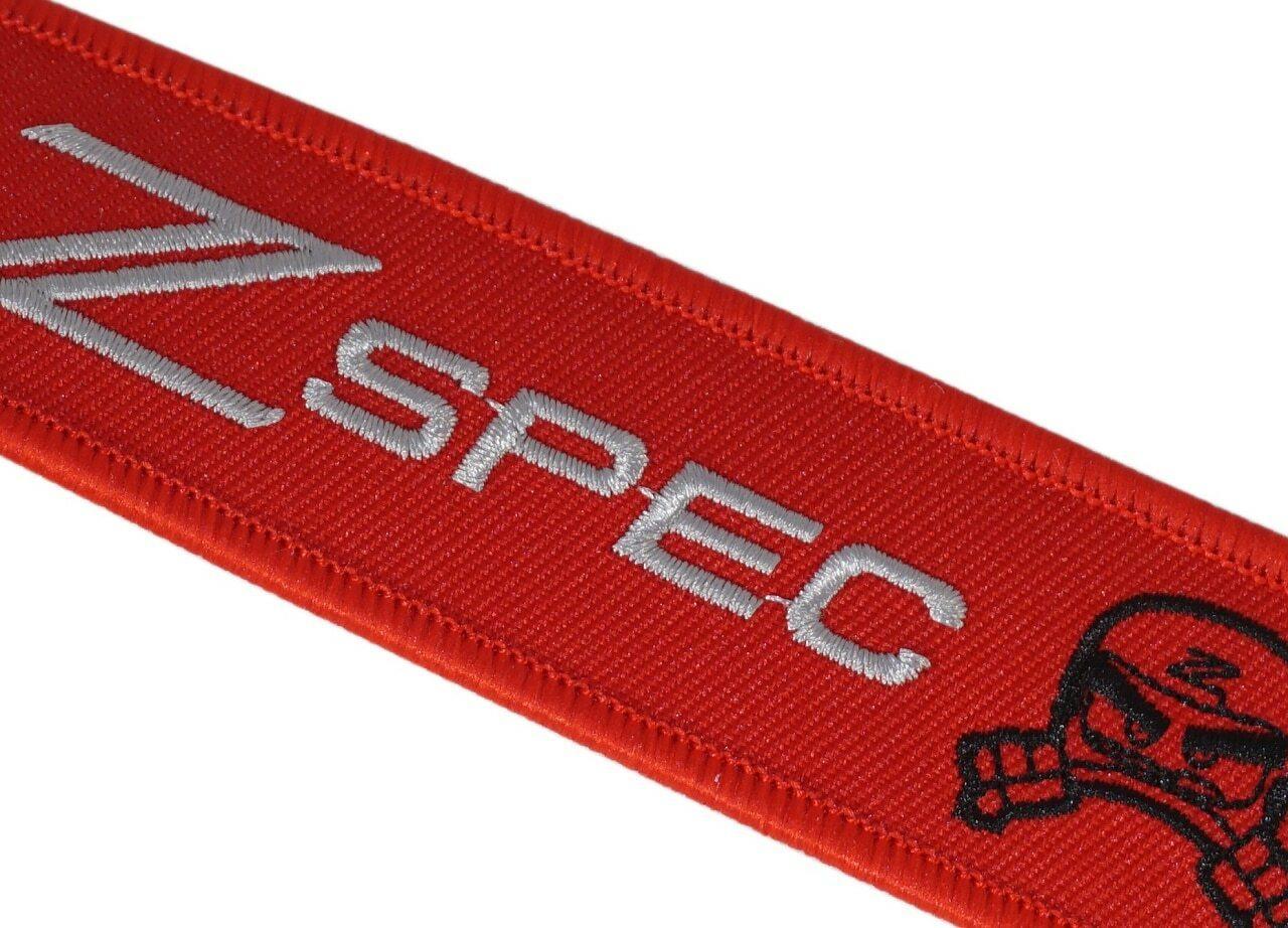 ZSPEC Design Jet Tag Keychains - Red or Black - Howling Moto