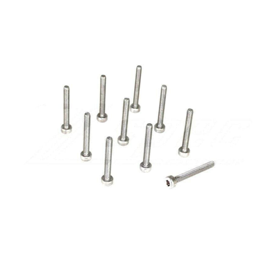 ZSPEC M2-0.4x16mm Fasteners, SHSC, Stainless SUS304, 10-Pack - Howling Moto