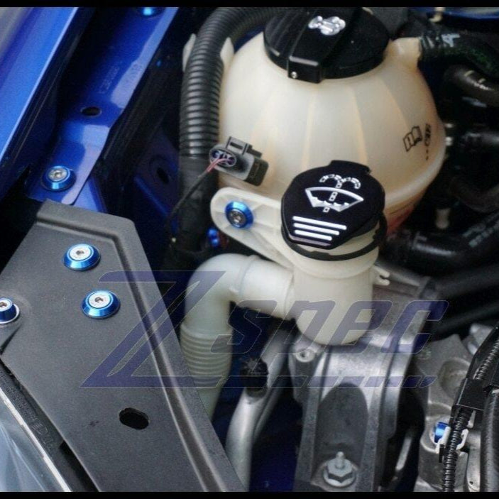 ZSPEC Stage-3 Dress Up Bolts® Fastener Kit for '06-09 VW Golf R32 MK5, Stainless & Billet - Howling Moto