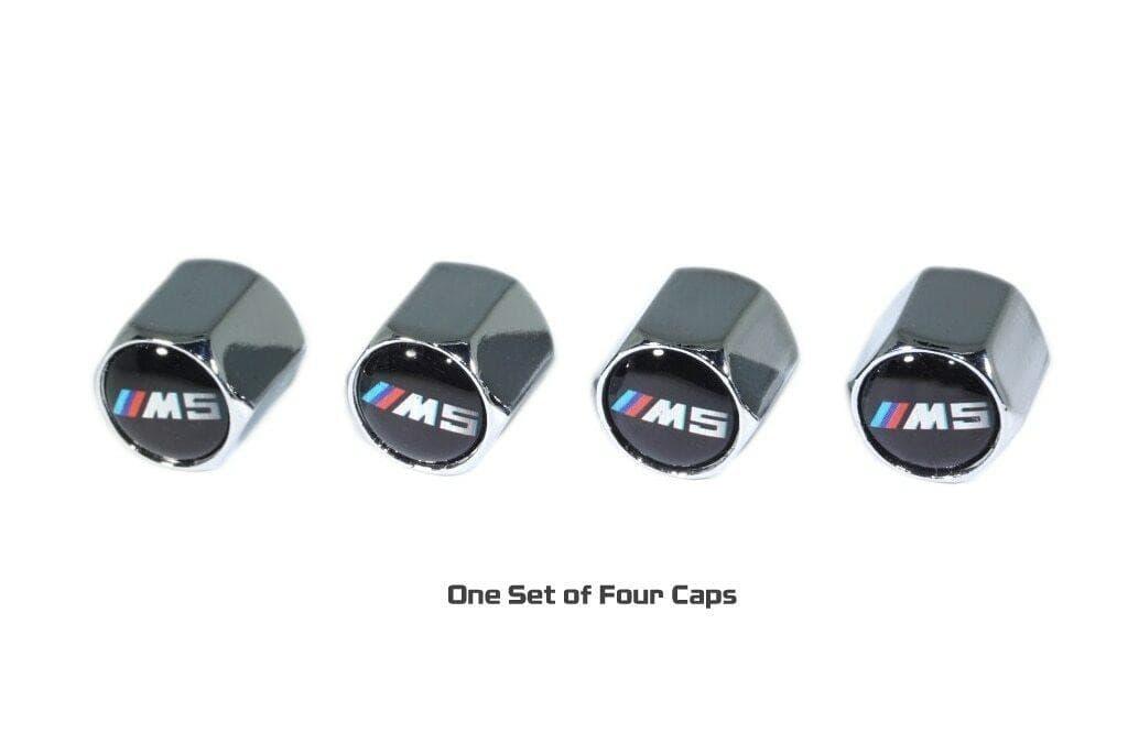 ZSPEC Chrome Valve Stem Tire Caps, Style: BMW  M5 - Howling Moto