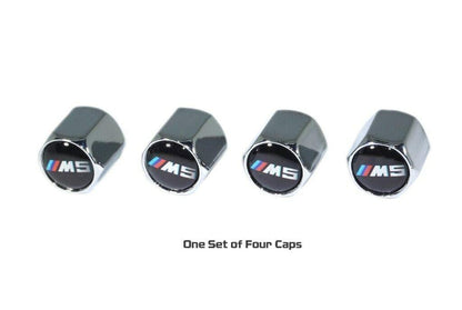 ZSPEC Chrome Valve Stem Tire Caps, Style: BMW  M5 - Howling Moto