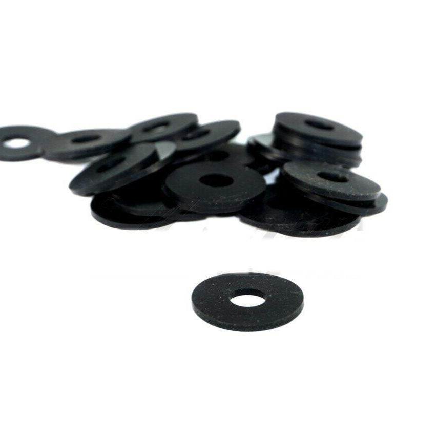 ZSPEC M6 Fender / Seat Washers, Silicone-Rubber, 10-Pack - Howling Moto