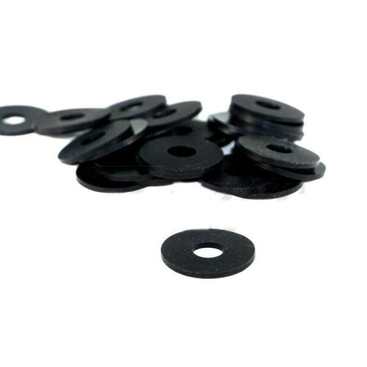 ZSPEC M6 Fender / Seat Washers, Silicone-Rubber, 10-Pack - Howling Moto