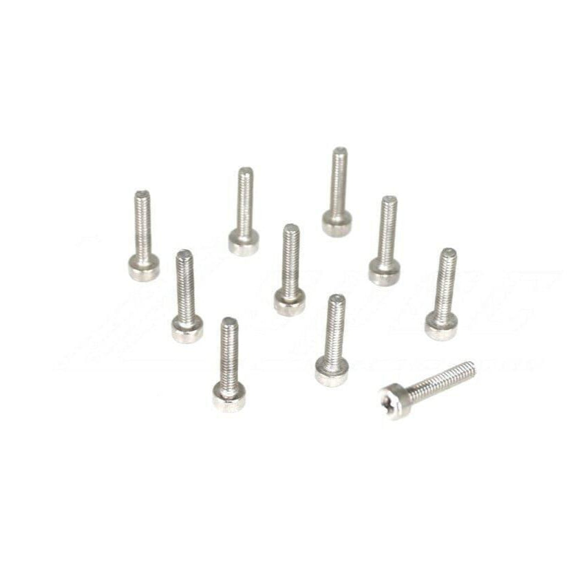 ZSPEC M2-0.4x10mm Fasteners, SHSC, Stainless SUS304, 10-Pack - Howling Moto