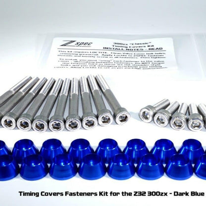 ZSPEC Timing Covers Dress Up Fastener for '90-96 Nissan 300zx Z32, Stainless & Billet - Howling Moto