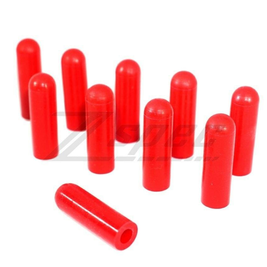 ZSPEC T-Bolt Clamp Dress Up Sleeves/Caps, Silicone-Rubber, 10-Pack - Howling Moto