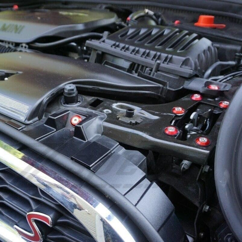 ZSPEC Stage-3 Dress Up Fastener Kit, '14-21 Mini Cooper S F56S, Stainless & Billet - Howling Moto
