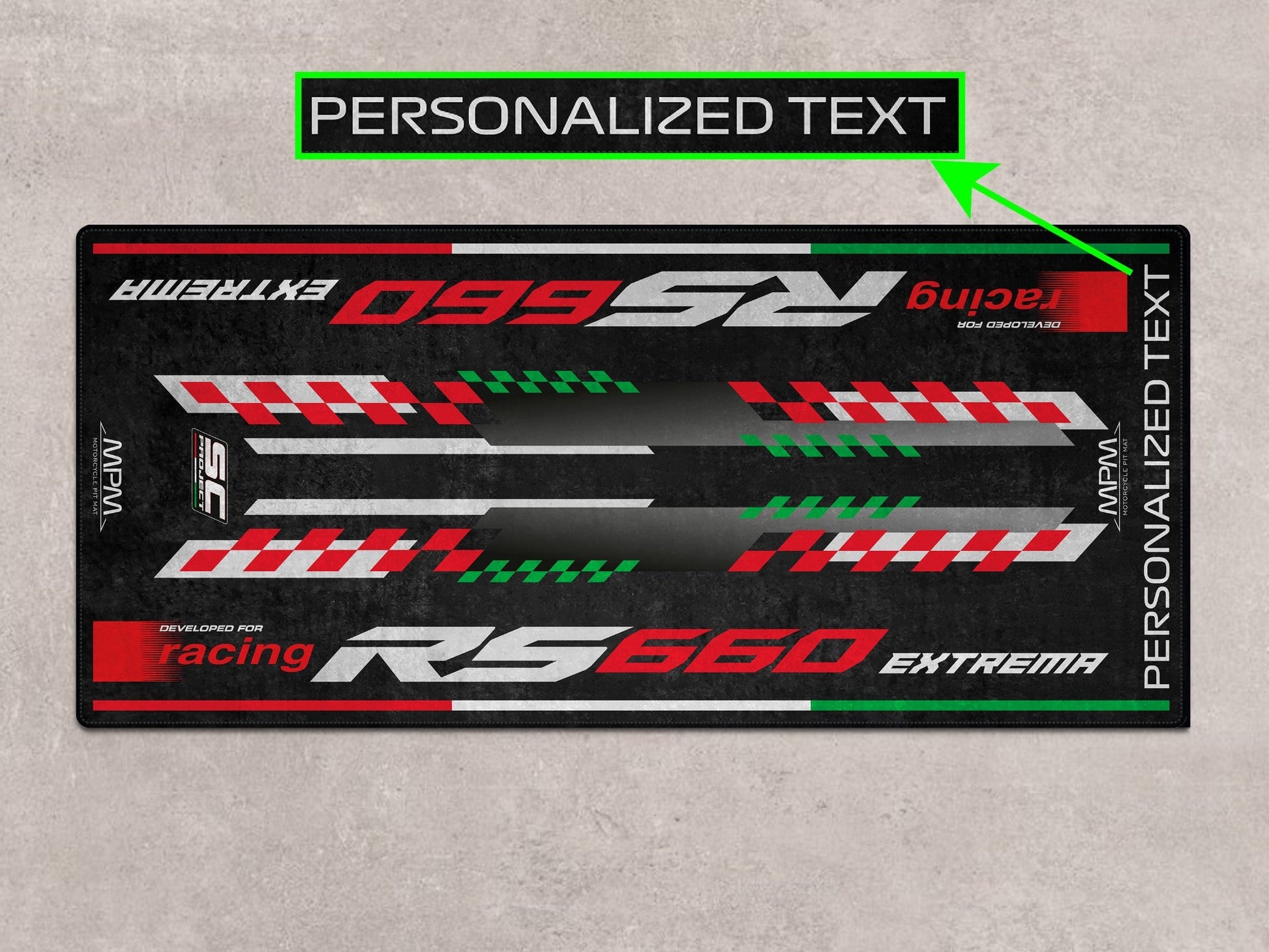 Motorcycle Mat for RS660 Extrema Sportbike Motorcycle - MM7276 - Howling Moto
