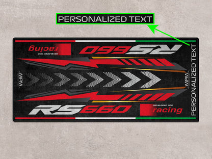 Motorcycle Mat for RS660 Sportbike Motorcycle - MM7275 - Howling Moto