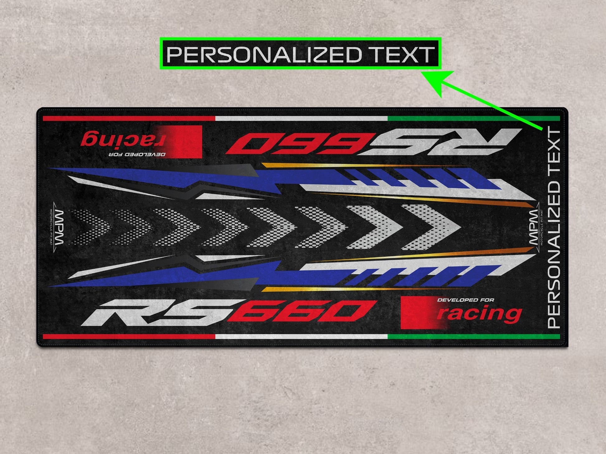 Motorcycle Mat for RS660 Sportbike Motorcycle - MM7275 - Howling Moto
