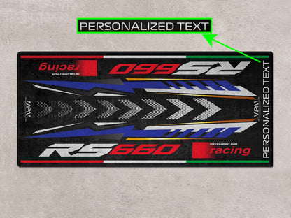 Motorcycle Mat for RS660 Sportbike Motorcycle - MM7275 - Howling Moto