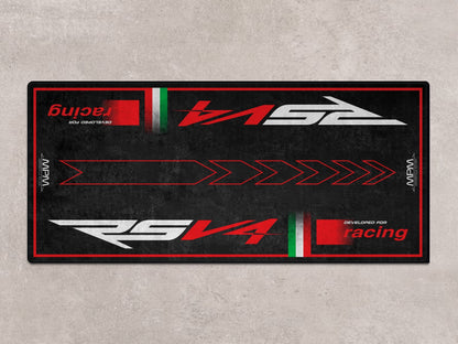 Motorcycle Mat for RSV4 Sportbike Motorcycle - MM7220 - Howling Moto
