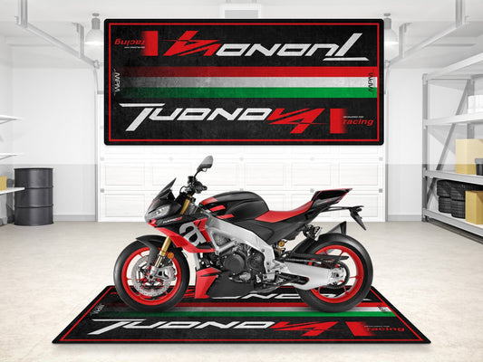 Motorcycle Mat for Tuono V4 Naked Motorcycle - MM7253 - Howling Moto