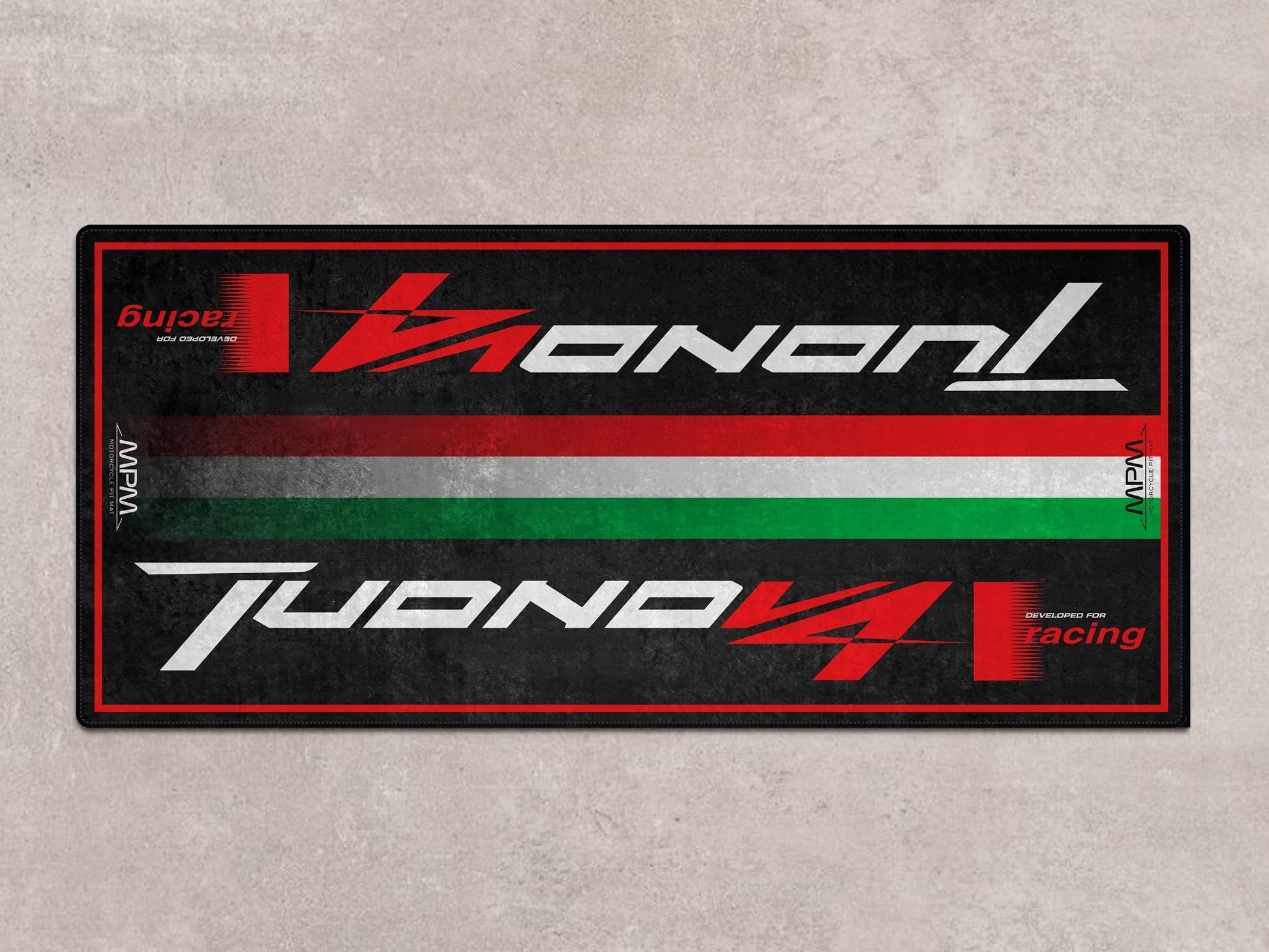 Motorcycle Mat for Tuono V4 Naked Motorcycle - MM7253 - Howling Moto