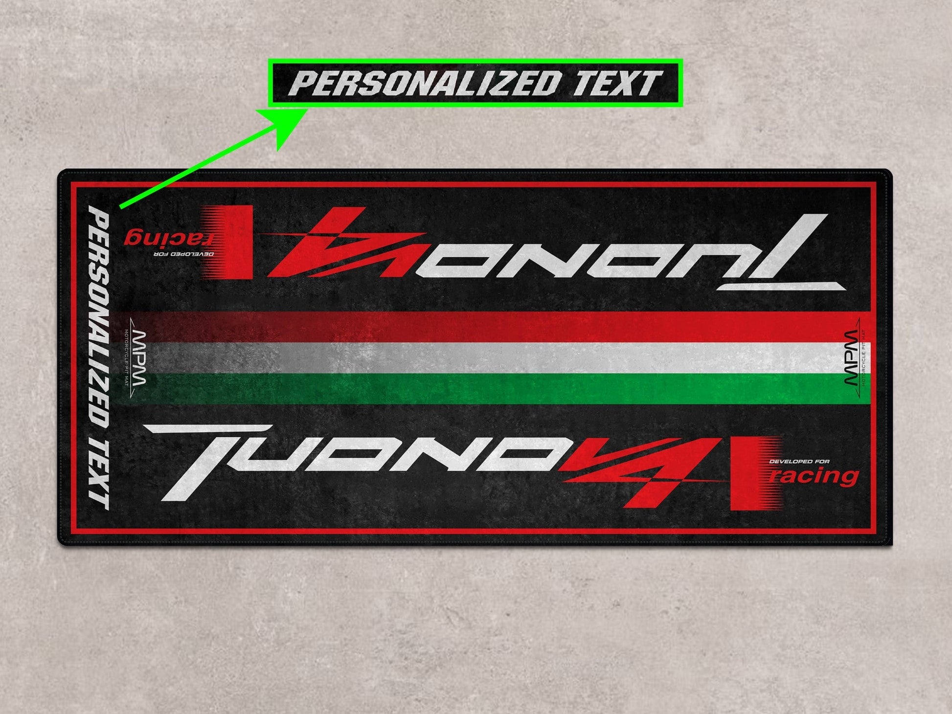Motorcycle Mat for Tuono V4 Naked Motorcycle - MM7253 - Howling Moto