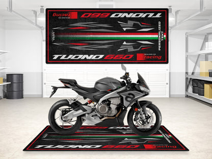 Motorcycle Mat for Tuono 660 Naked Bike Motorcycle - MM7277 - Howling Moto