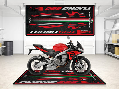 Motorcycle Mat for Tuono 660 Naked Bike Motorcycle - MM7277 - Howling Moto
