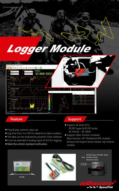 ARacer Data Logger Module - Howling Moto