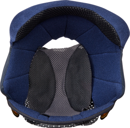 Arai Helmets Contour-X Interior Pad EP V 7mm, helmet interior padding part with brand logo and close-up view.