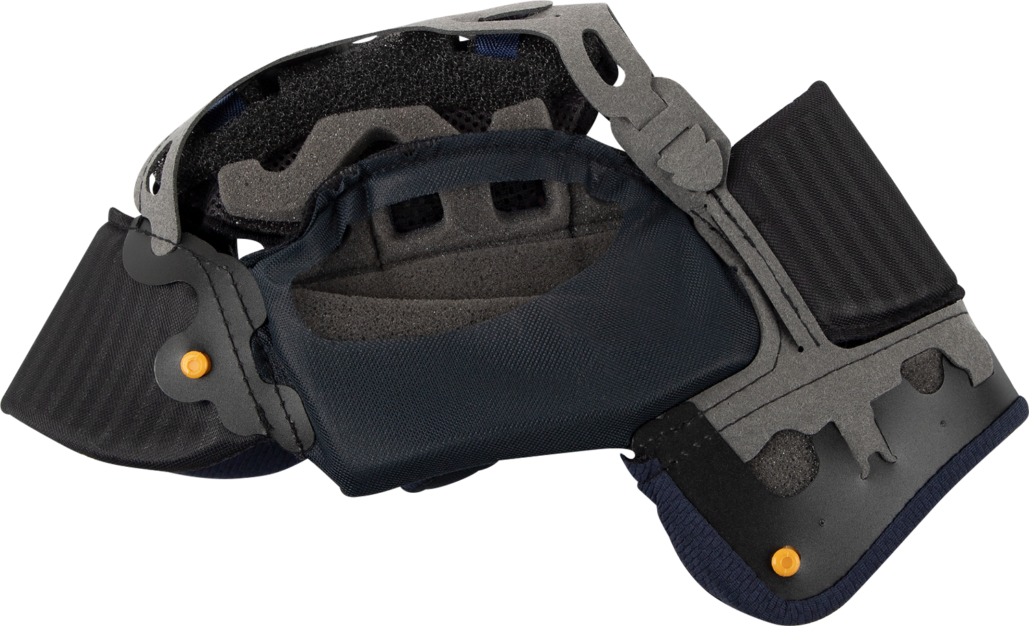 Interior pad for ARAI HELMETS Corsair-X, Defiant-X, Signet-X helmets, EP V 10 mm padding, part number 07-5694.