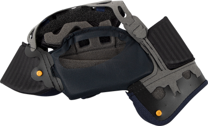 Interior pad for ARAI HELMETS Corsair-X, Defiant-X, Signet-X helmets, EP V 10 mm padding, part number 07-5694.