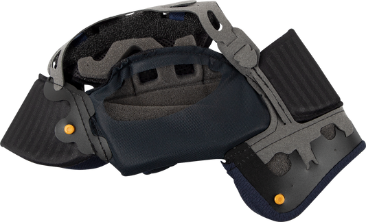 Interior pad for ARAI HELMETS Corsair-X, Defiant-X, Signet-X helmets, EP V 10 mm padding, part number 07-5694.