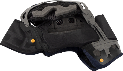 Arai Helmets Corsair-X, Signet-X, and Defiant-X interior pad EP I 7mm part, showing close-up of foam padding and interior details.