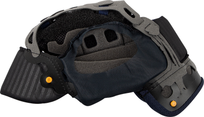 Arai Helmets Corsair-X, Signet-X & Defiant-X replacement interior pad EP III 10mm installed inside a helmet.
