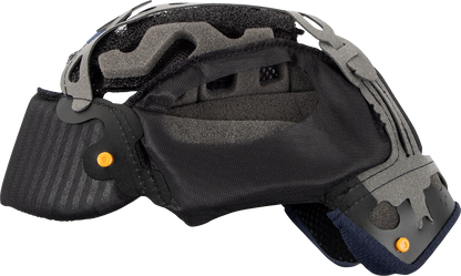 Arai Helmets Quantum-X interior pad EP II, 10 mm, showing soft foam padding inside a motorcycle helmet for comfort and fit.